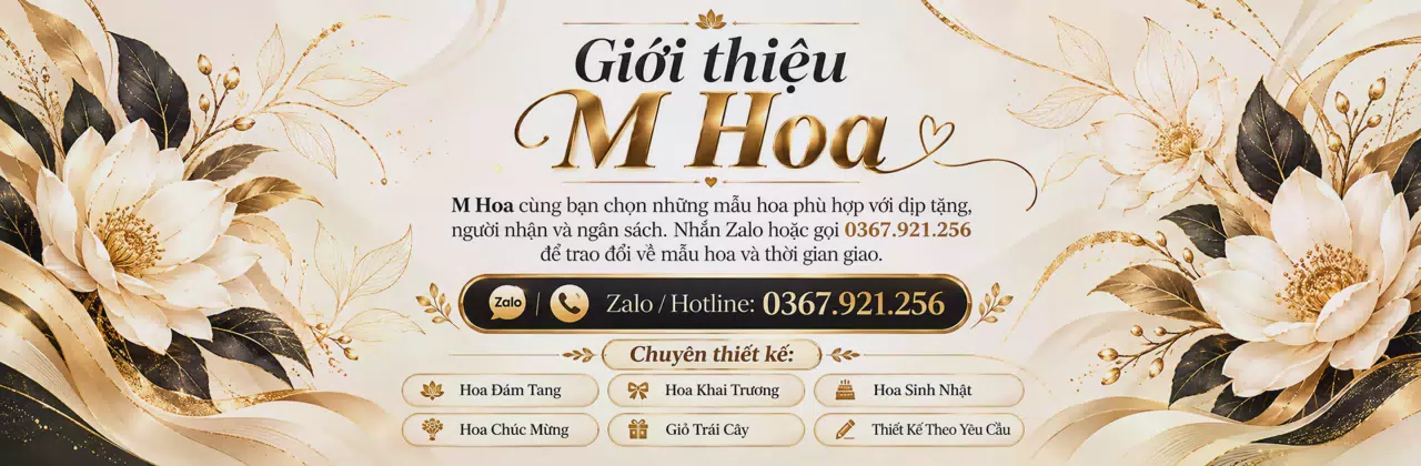 Ảnh bìa Shop hoa tươi Xã Sơn Lương Phú Thọ - Chọn hoa vừa ý, gửi trao tận tâm